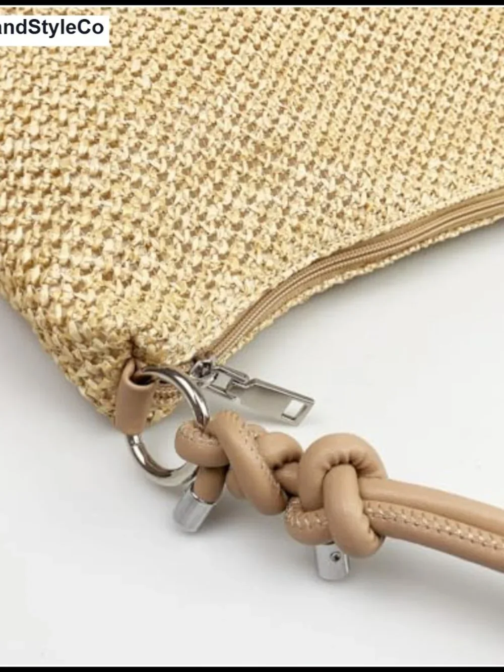 Women Straw Purse Shoulder Handbag Woven Hobo Bag for Beach